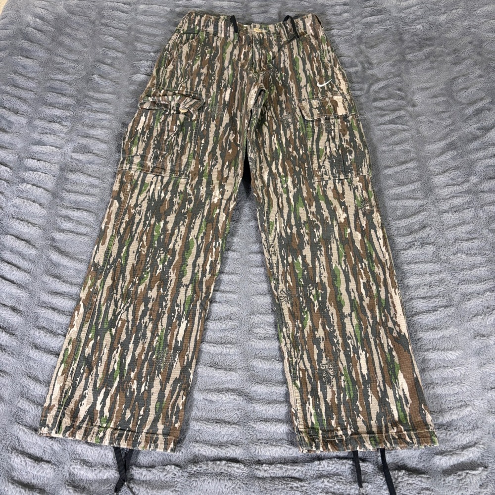 Nike SB Women Skate Cargo Pants RealTree Camo Ripstop Brown Green DR9810-247 26